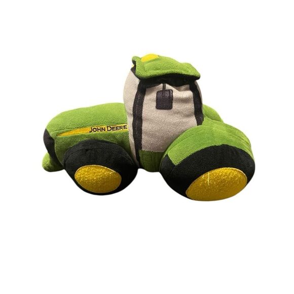 John Deere Kids Green Tractor Pillow Plush Stuffed Toy - Picture 10 of 12